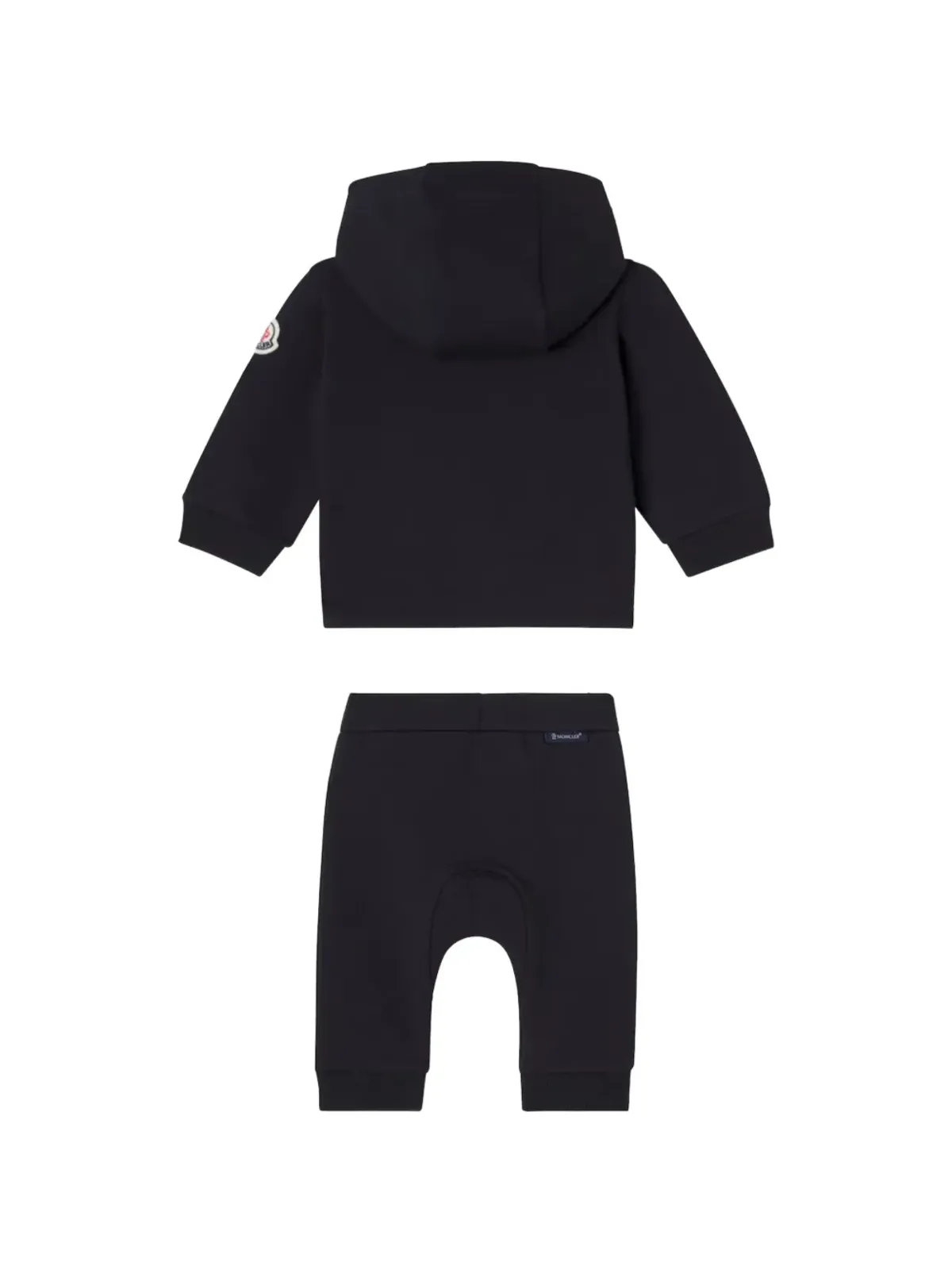Moncler Enfant ロゴディテール フード付きトラックスーツ ブルー - 画像2