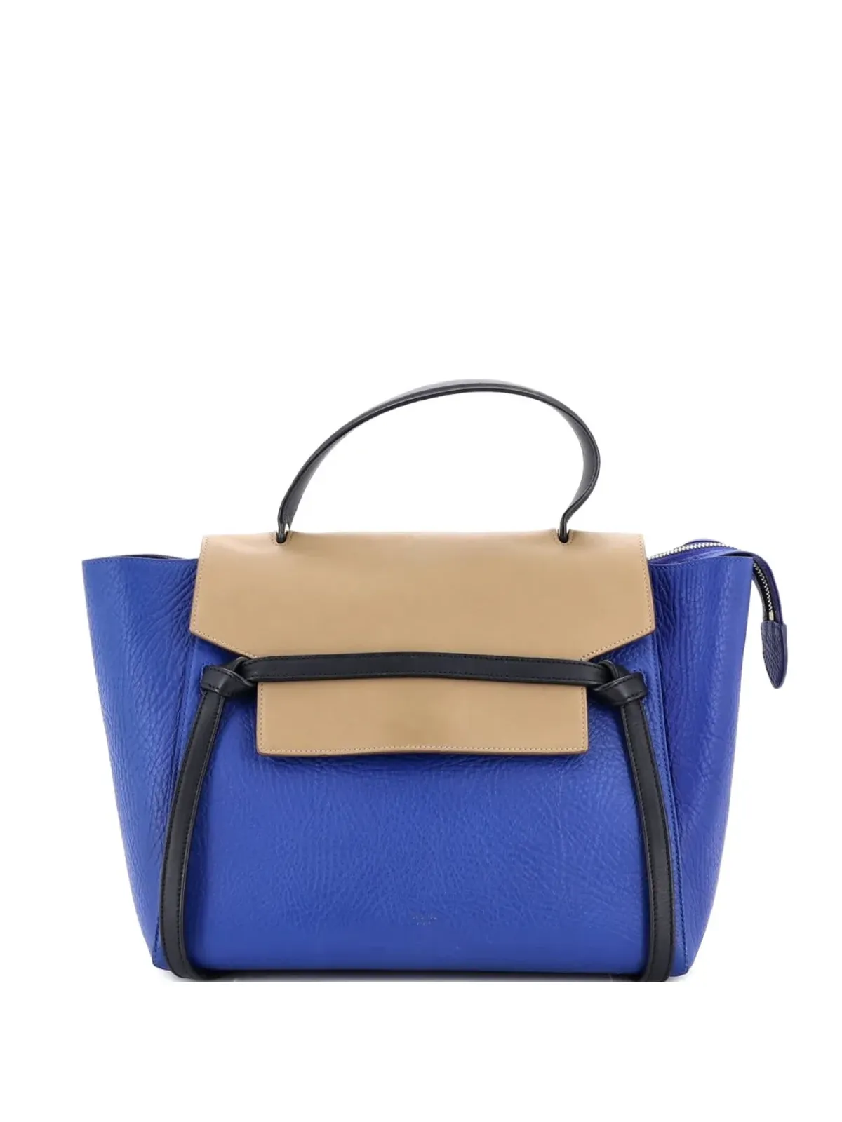 Celine Pre-Owned トリコロール ベルトバッグ レザー サッチェル - 画像1