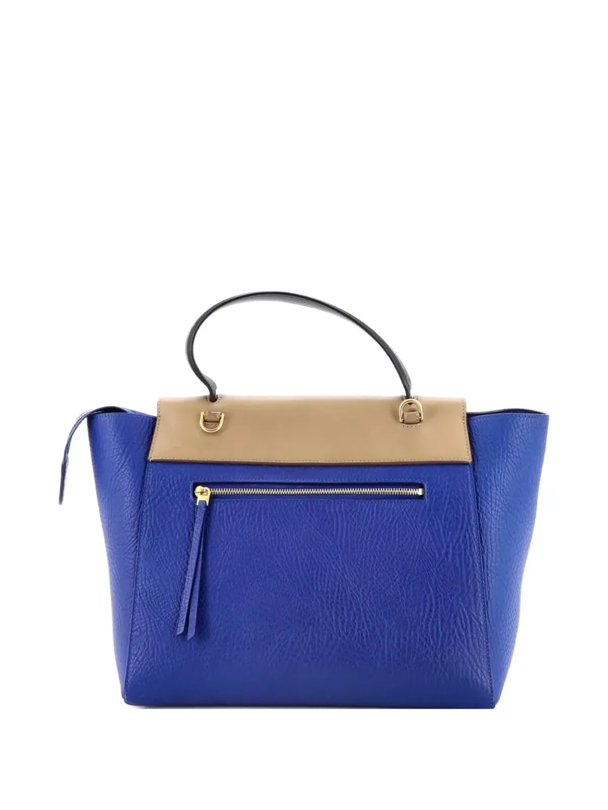 Celine Pre-Owned トリコロール ベルトバッグ レザー サッチェル - 画像2