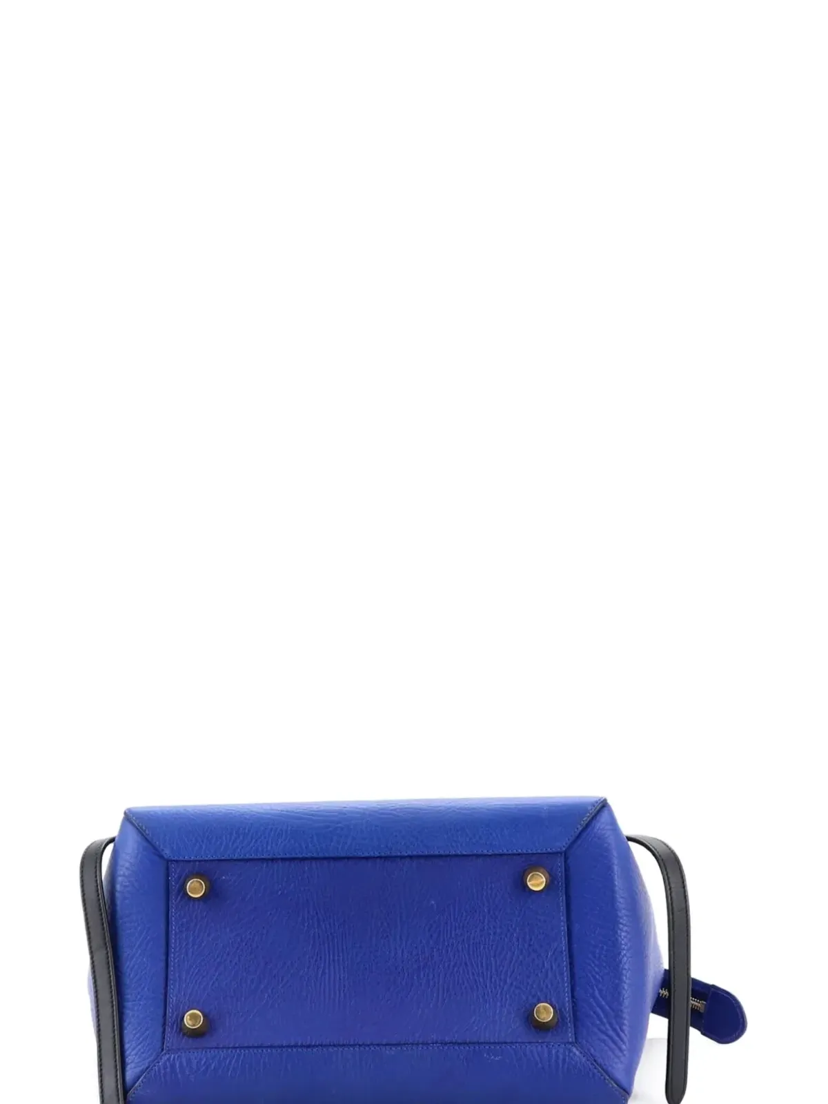 Celine Pre-Owned トリコロール ベルトバッグ レザー サッチェル - 画像4
