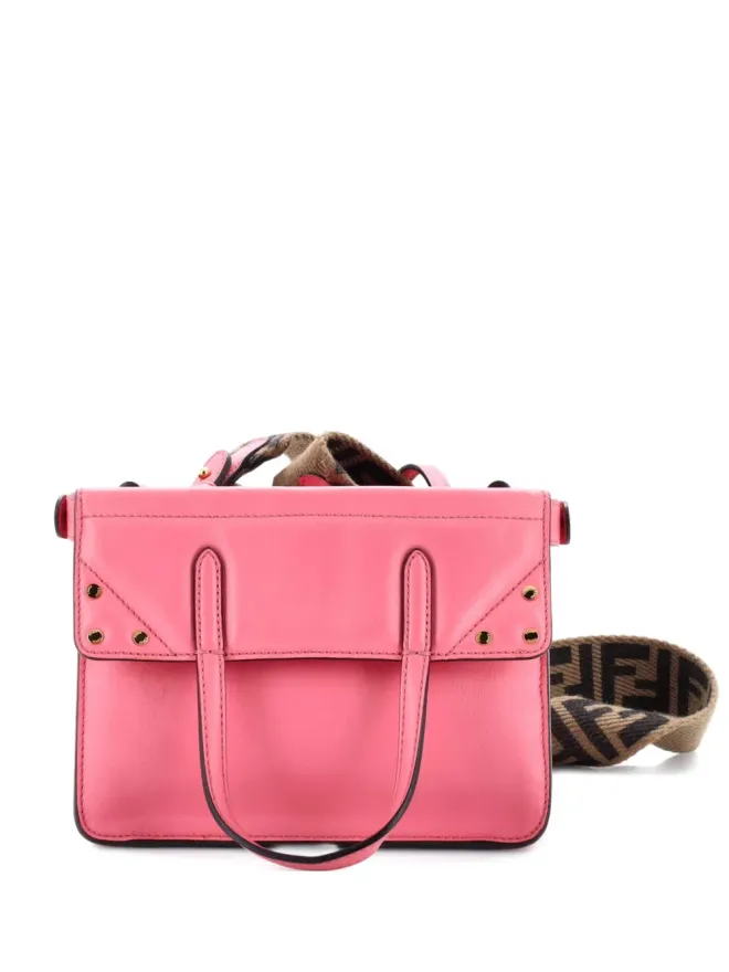 Fendi Pre-Owned Fendi Pre-Owned フリップレザー トートバッグの商品画像