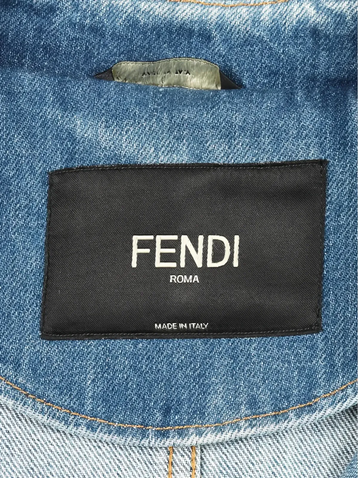 Fendi Pre-Owned 2010年代 マルチポケット デニムジャケット - 画像3