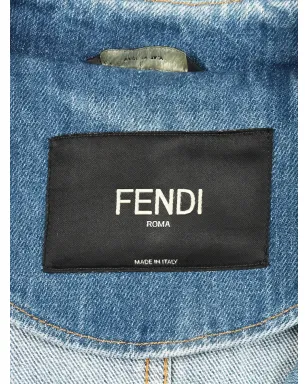 Fendi Pre-Owned 2010年代 マルチポケット デニムジャケット - サムネイル3