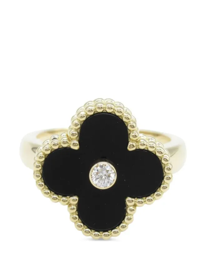 Van Cleef & Arpels Pre-Owned Van Cleef & Arpels Pre-Owned オニキス ダイヤモンド リングの商品画像
