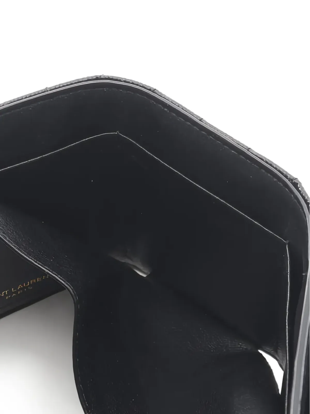 Saint Laurent Pre-Owned モノグラム・オリガミ レザー ウォレット - 画像4