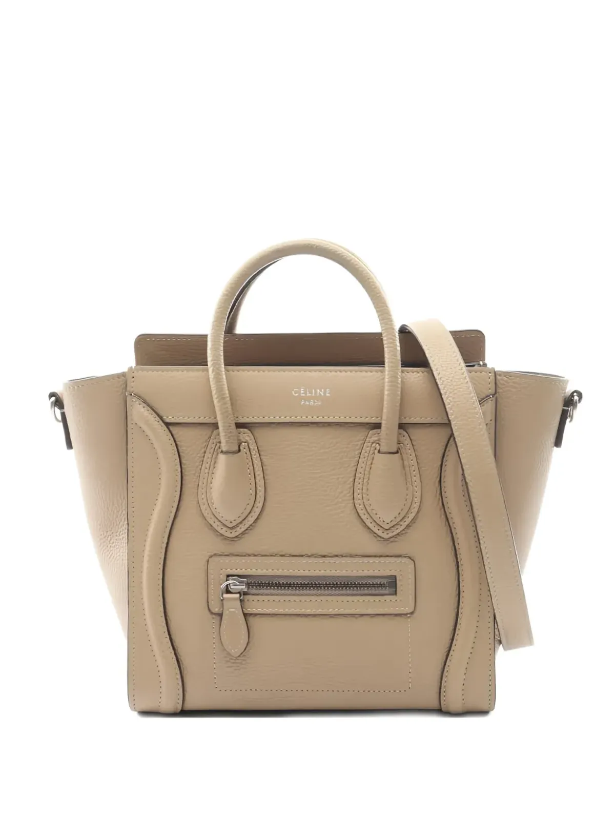 Celine ビンテージ 2010年代 ナノ・ラゲージ レザートートバッグ - 画像1