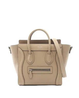 Celine ビンテージ 2010年代 ナノ・ラゲージ レザートートバッグ - サムネイル1