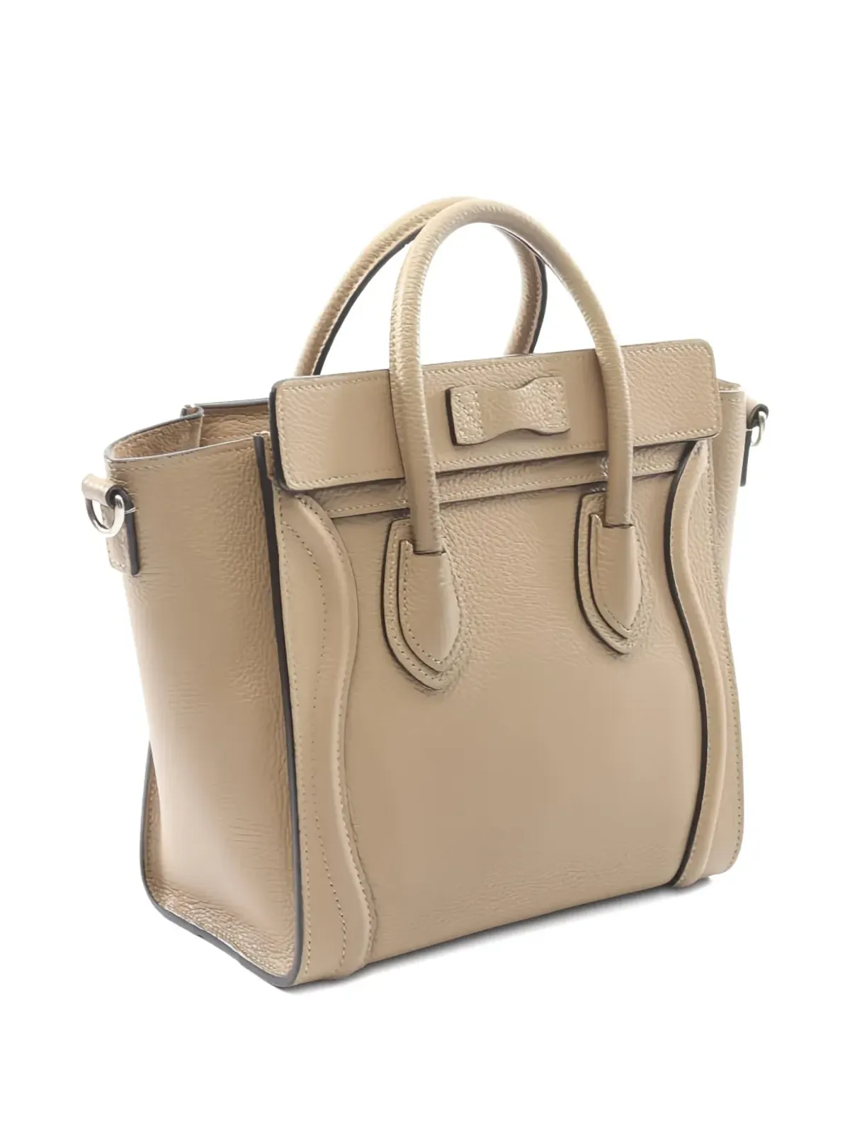 Celine ビンテージ 2010年代 ナノ・ラゲージ レザートートバッグ - 画像2