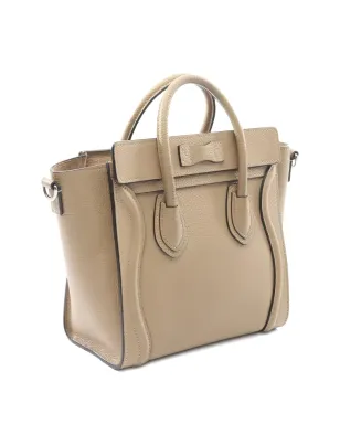 Celine ビンテージ 2010年代 ナノ・ラゲージ レザートートバッグ - サムネイル2