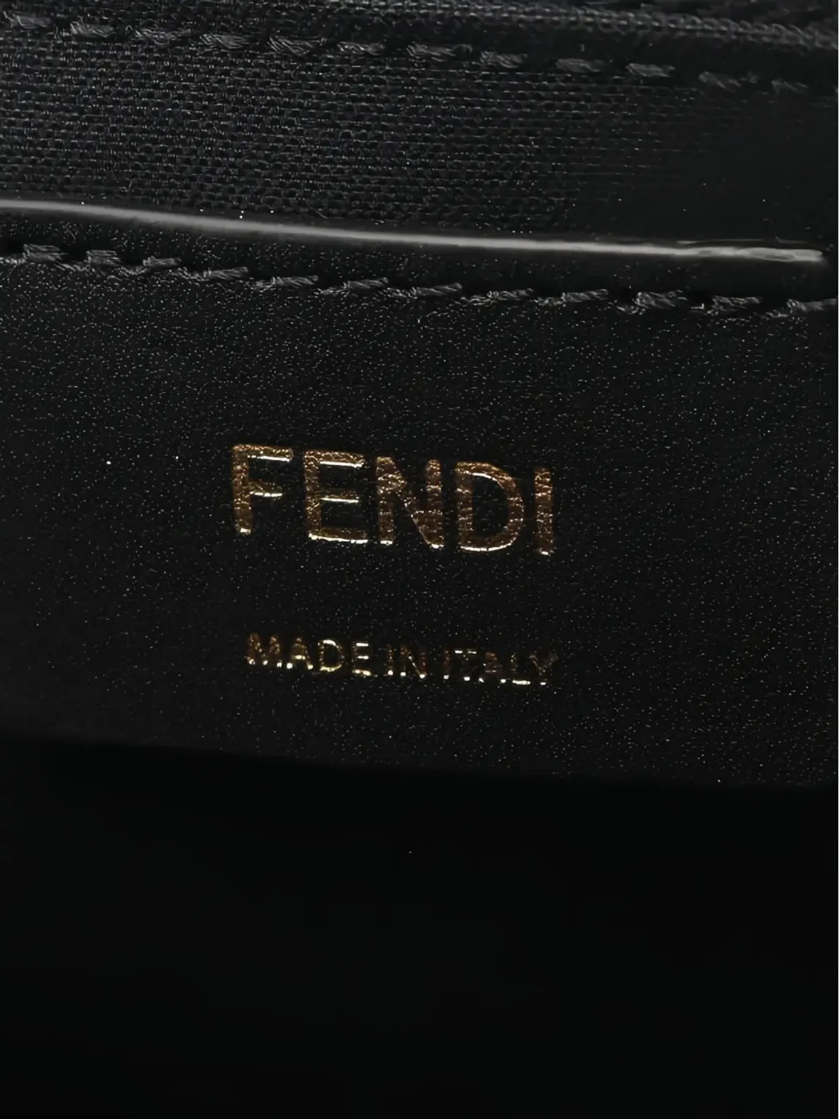 Fendi Pre-Owned 20s quilted-leather vanity bag - Black - 画像4