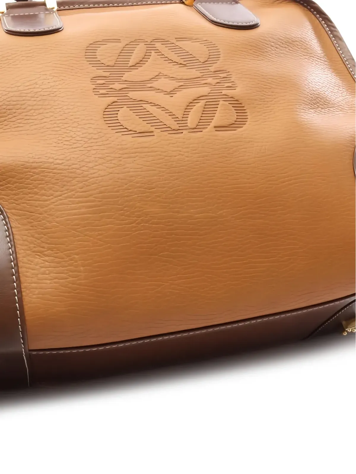 Loewe Pre-Owned アマゾナ レザー トートバッグ - 画像4