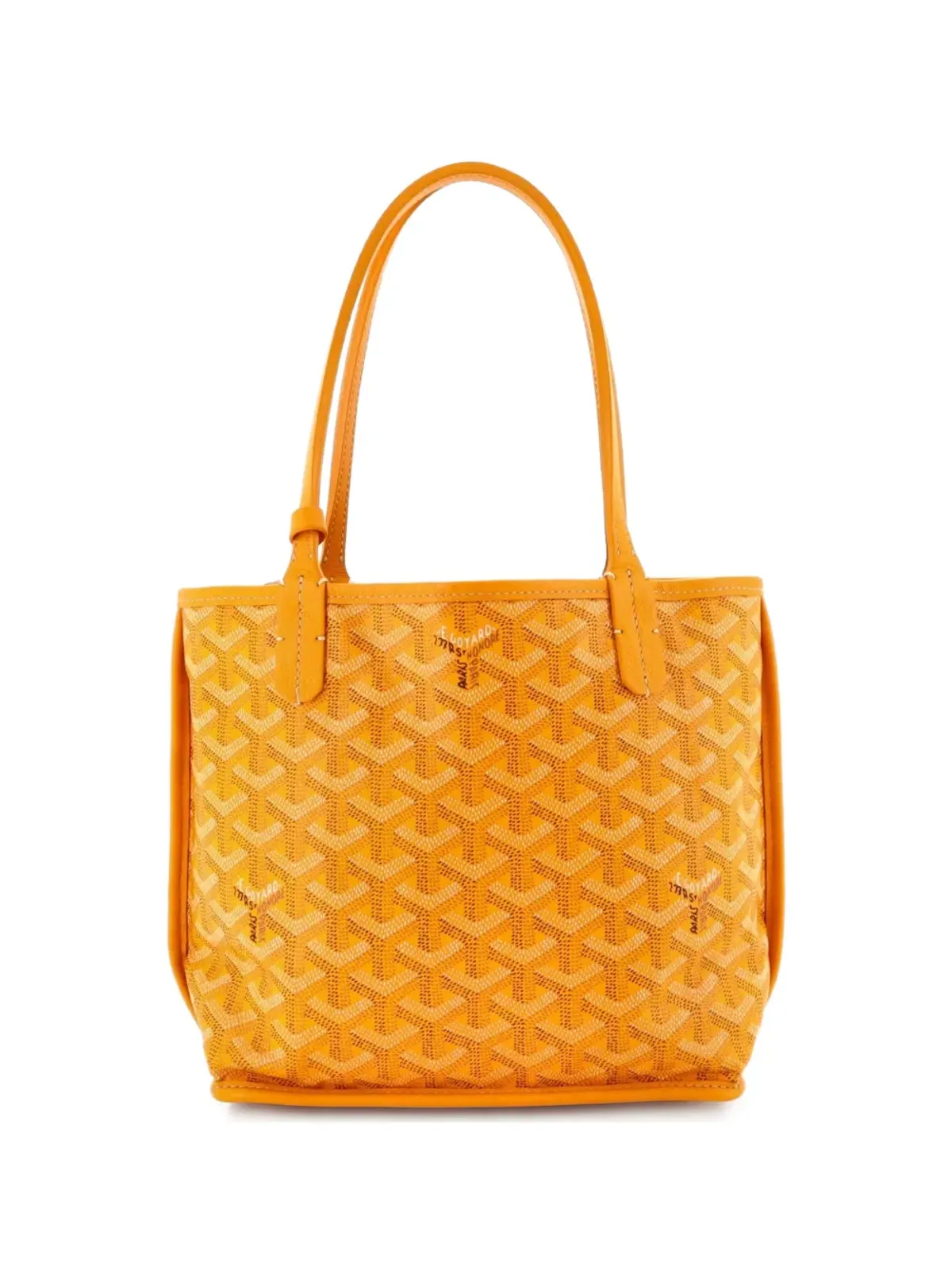 Goyard ビンテージ Anjou リバーシブル トート コーテッドキャンバス - 画像2