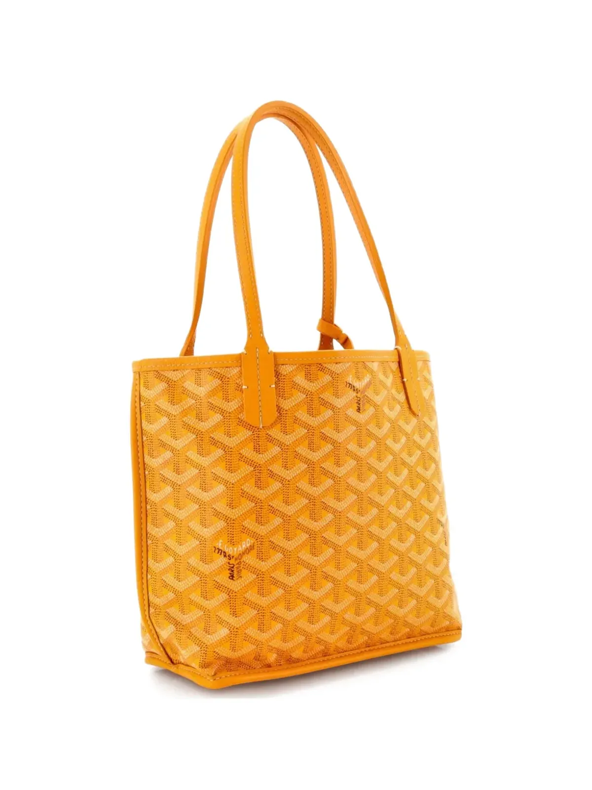 Goyard ビンテージ Anjou リバーシブル トート コーテッドキャンバス - 画像3