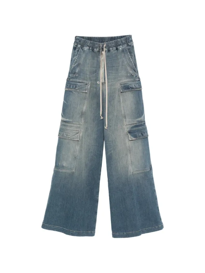 Rick Owens DRKSHDW Rick Owens DRKSHDW エラスティケーテッドウェストジーンズの商品画像