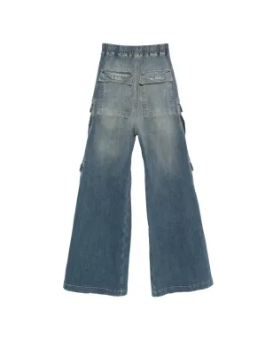 Rick Owens DRKSHDW エラスティケーテッドウェストジーンズ - サムネイル2