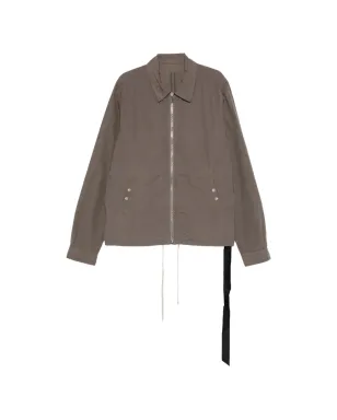 Rick Owens DRKSHDW ジップアップジャケット - ブラウン - サムネイル1