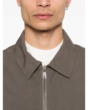 Rick Owens DRKSHDW ジップアップジャケット - ブラウン - サムネイル5