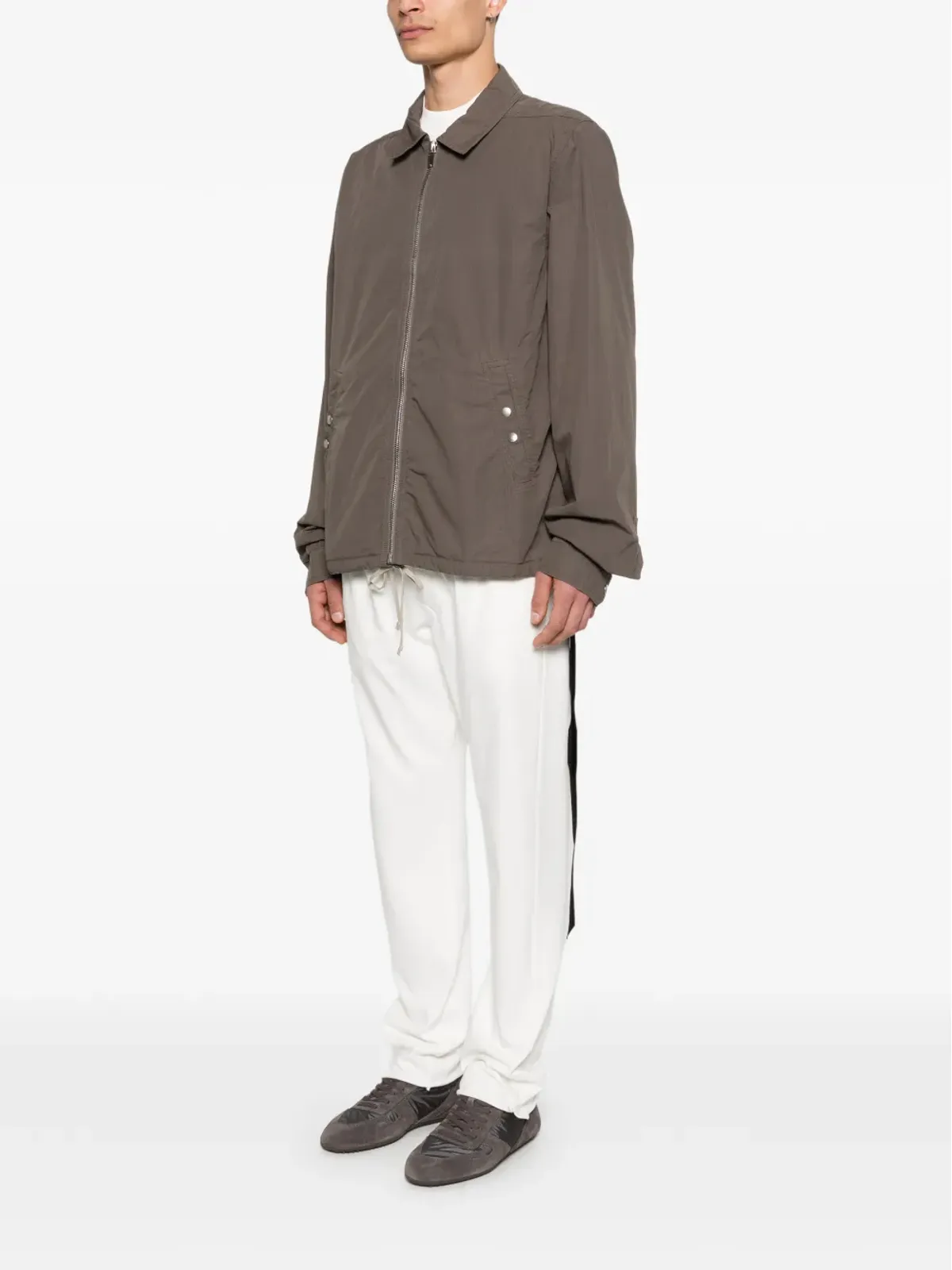 Rick Owens DRKSHDW ジップアップジャケット - ブラウン - 画像3
