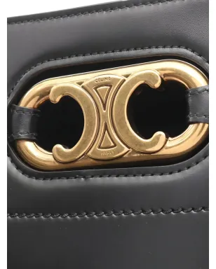 Celine Pre-Owned 2010s Maillon Triomphe bucket bag - Black - サムネイル5