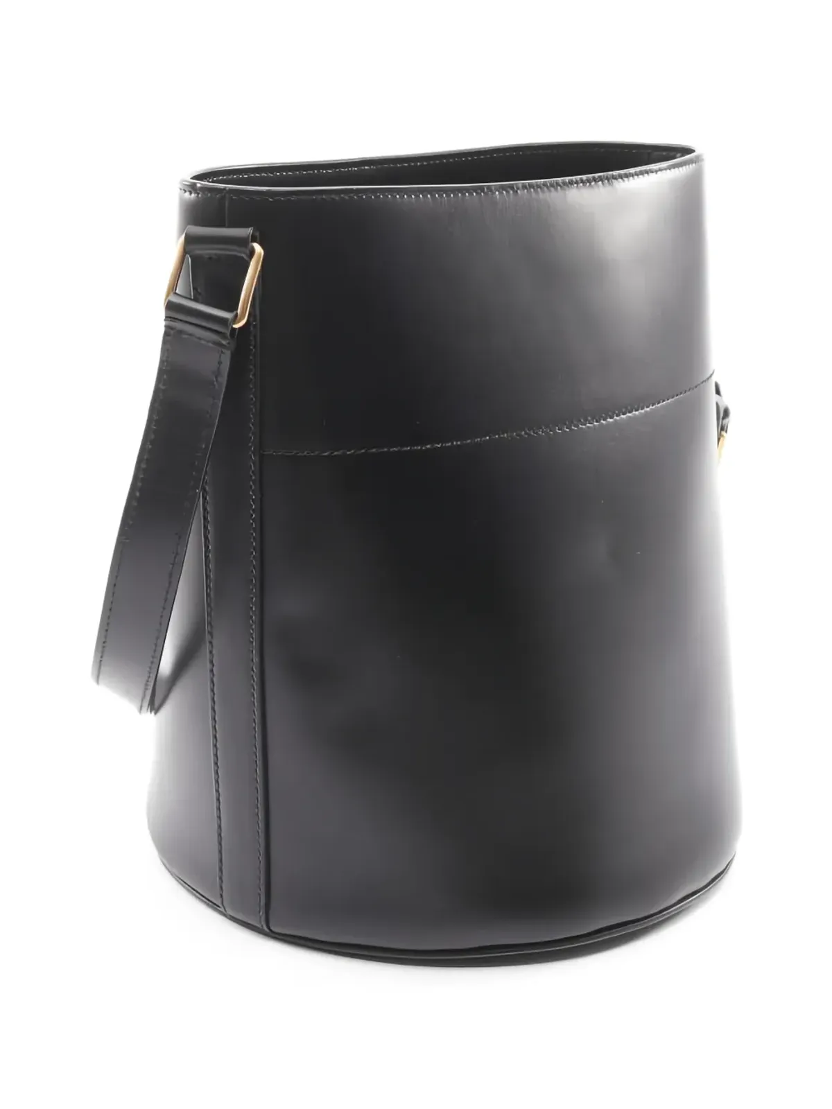 Celine Pre-Owned 2010s Maillon Triomphe bucket bag - Black - 画像2