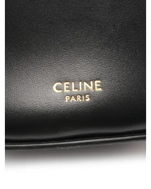 Celine Pre-Owned 2010s Maillon Triomphe bucket bag - Black - サムネイル4