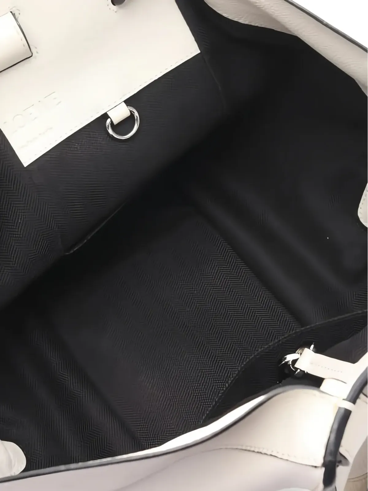Loewe ビンテージ 2000年代 レザー ハンモック トートバッグ - 画像3