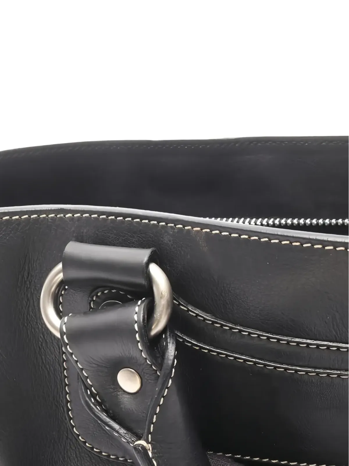 Celine Pre-Owned ボーギー レザー トートバッグ - 画像5