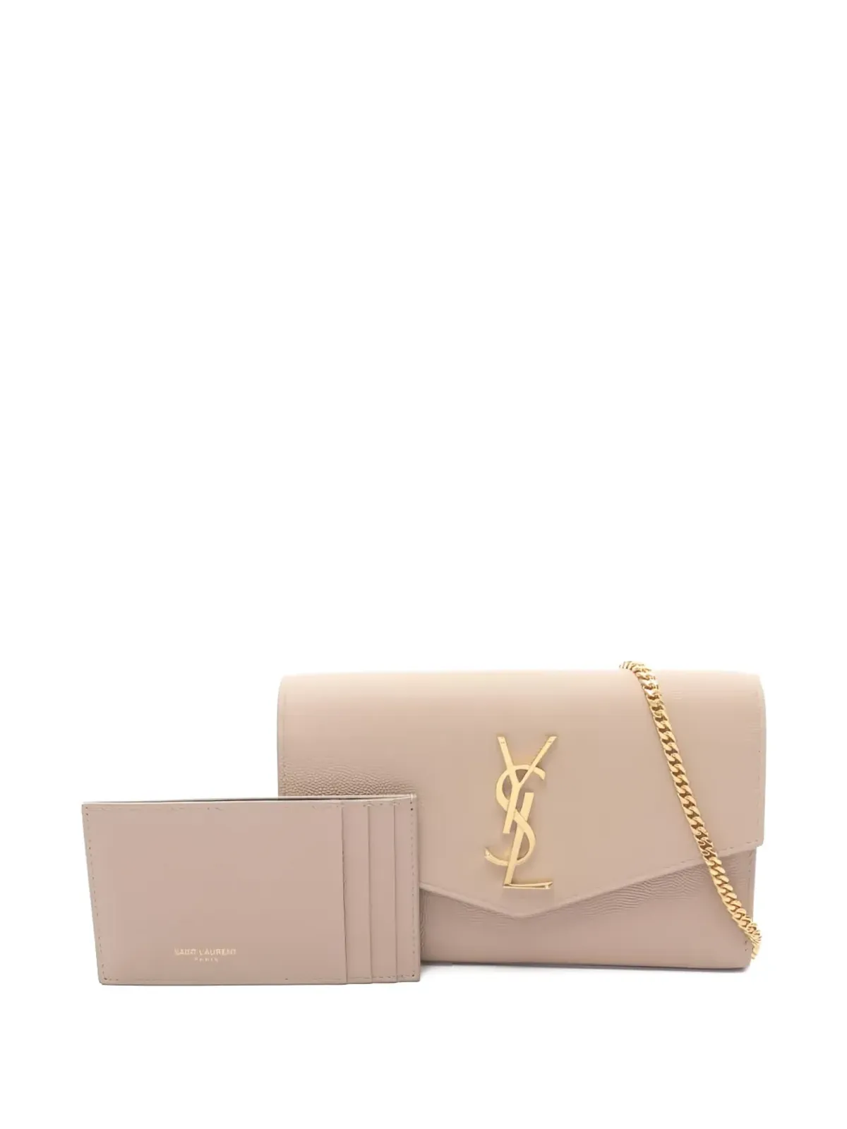 Saint Laurent Pre-Owned Paris Uptown レザーショルダーバッグ - 画像5