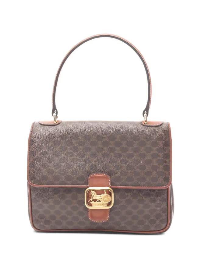 Celine Pre-Owned Celine Pre-Owned Macadam ロゴ トートバッグ（2000年代） - Brownの商品画像