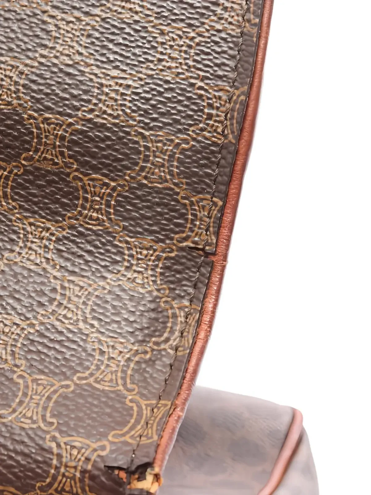 Celine Pre-Owned Macadam ロゴ トートバッグ（2000年代） - Brown - 画像4