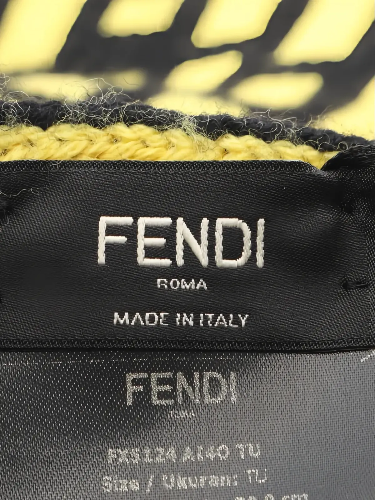 Fendi Pre-Owned 10sパターン柄ストール - 画像2
