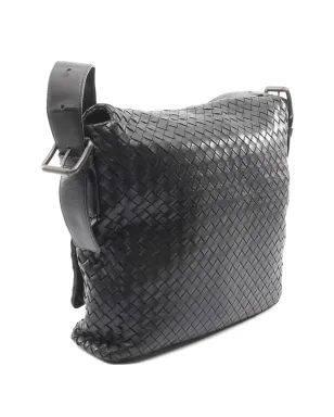 Bottega Veneta 00年代 レザー ショルダーバッグ（ブラック） - サムネイル2