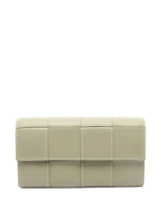 Bottega Veneta Pre-Owned Bottega Veneta - イントレッチィアート二つ折りウォレット - Neutralsの商品画像