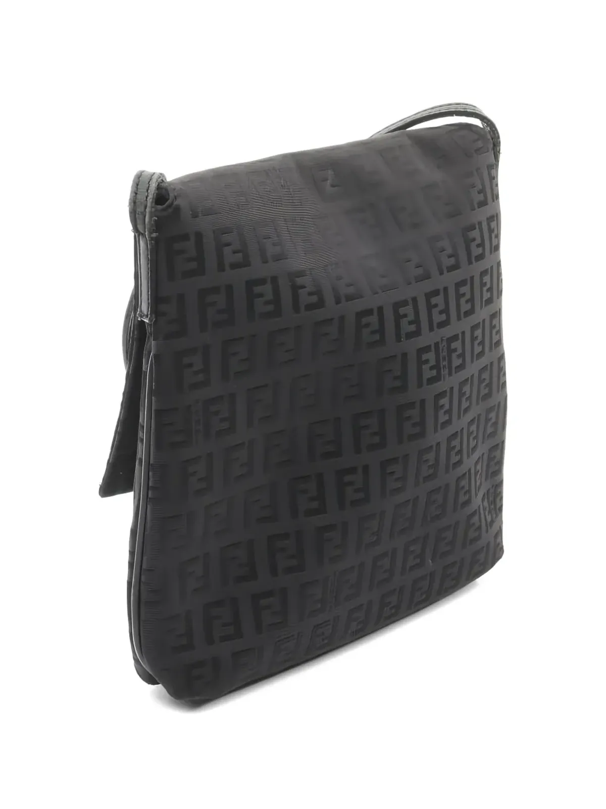 Fendi Pre-Owned 2000 ズッキーノ柄ショルダーバッグ - ブラック - 画像2