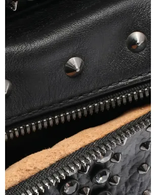 MCM Pre-Owned 2000年代スタッズ付きバックパック - ブラック - サムネイル4