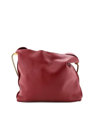 Saint Laurent Pre-Owned スザンヌ レザー ミディアム ホーボーバッグ - サムネイル2