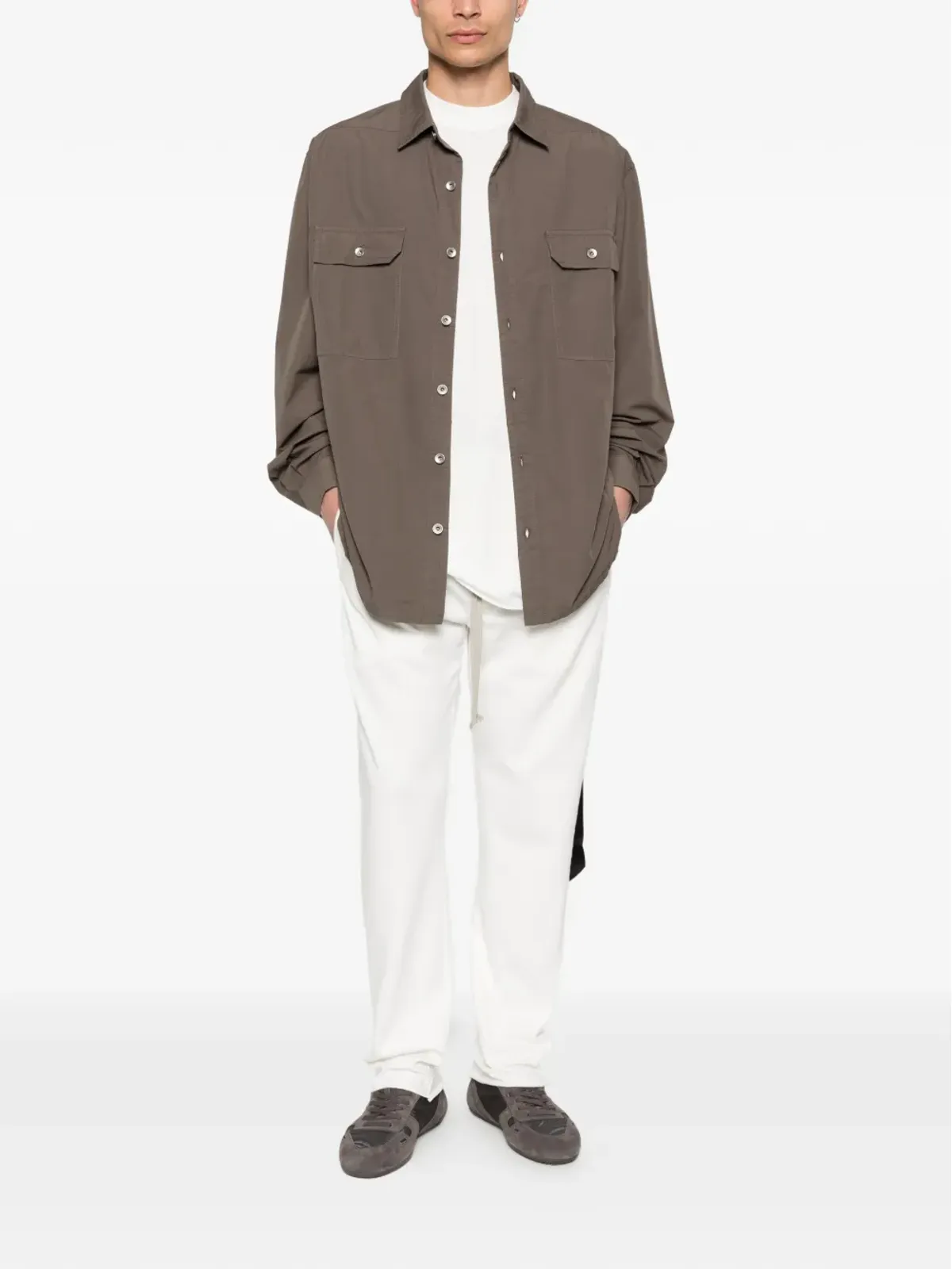 Rick Owens DRKSHDW フラップポケットシャツ - 画像2