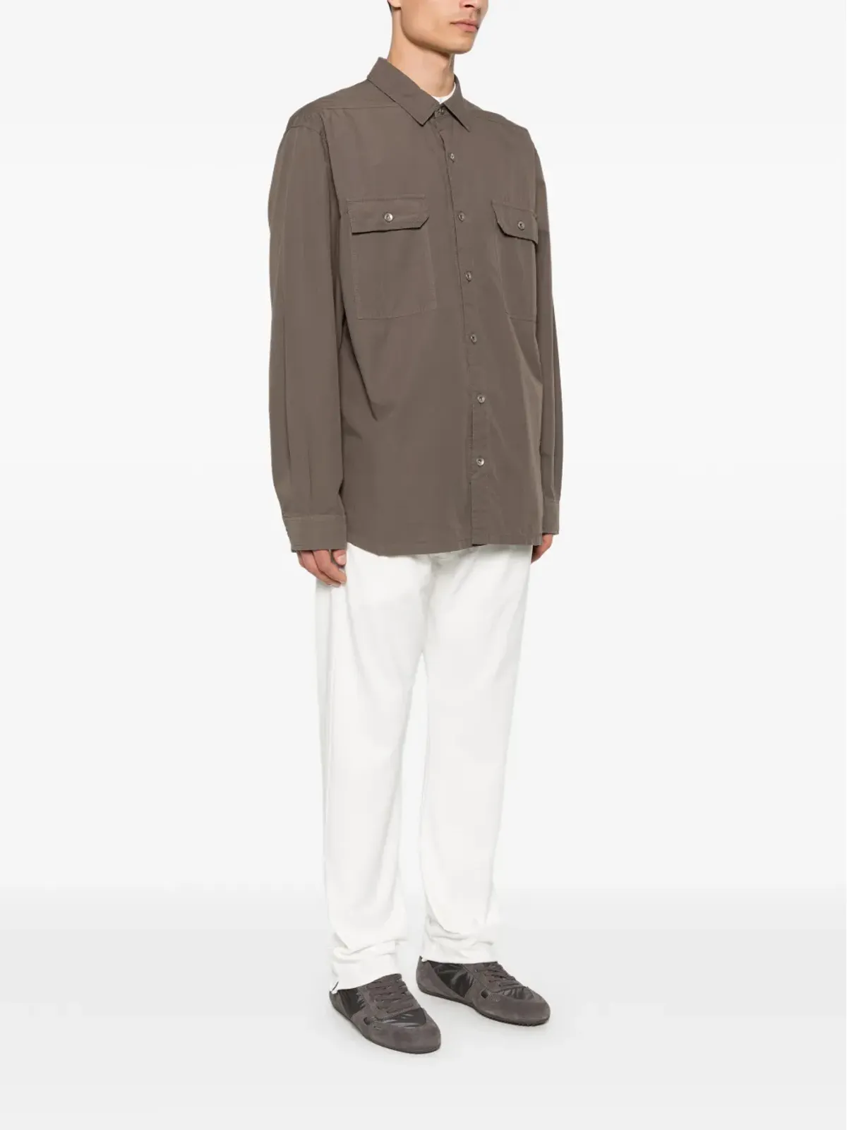 Rick Owens DRKSHDW フラップポケットシャツ - 画像3