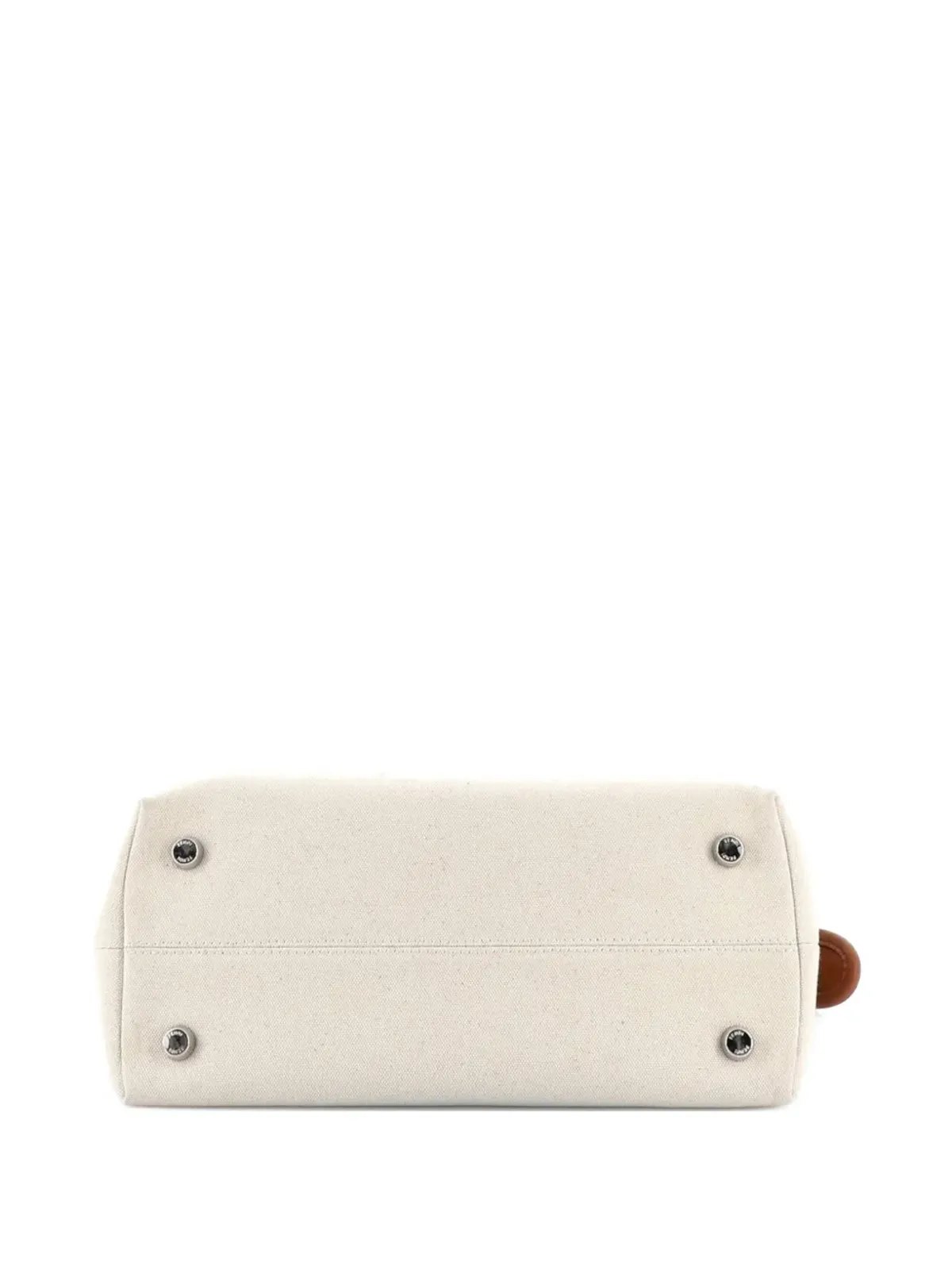 Fendi Pre-Owned By The Way キャンバスとレザーの小さめサッチェル - 画像4
