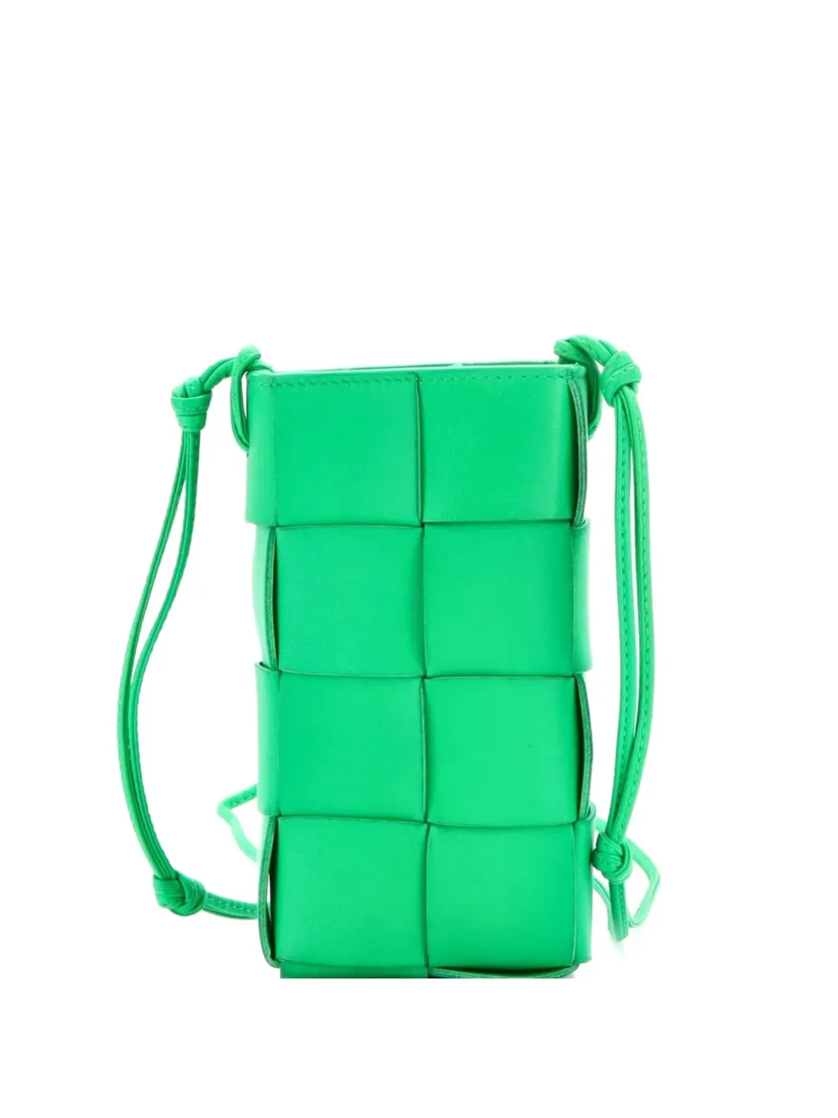 Bottega Veneta Pre-Owned カセットフォンホルダー イントレッチァート レザー クロスボディバッグ - 画像1