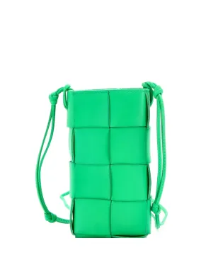 Bottega Veneta Pre-Owned カセットフォンホルダー イントレッチァート レザー クロスボディバッグ - サムネイル1