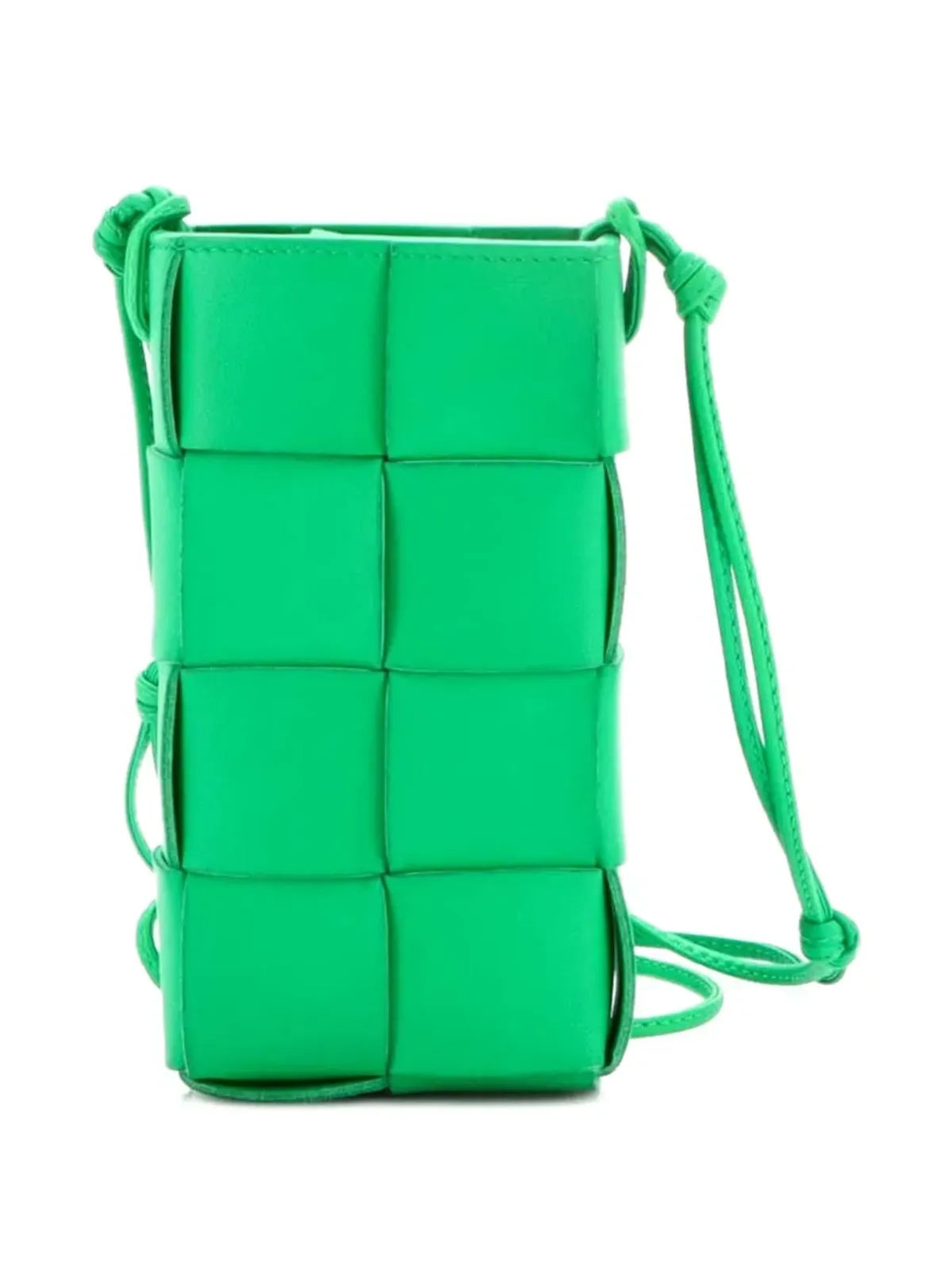 Bottega Veneta Pre-Owned カセットフォンホルダー イントレッチァート レザー クロスボディバッグ - 画像2