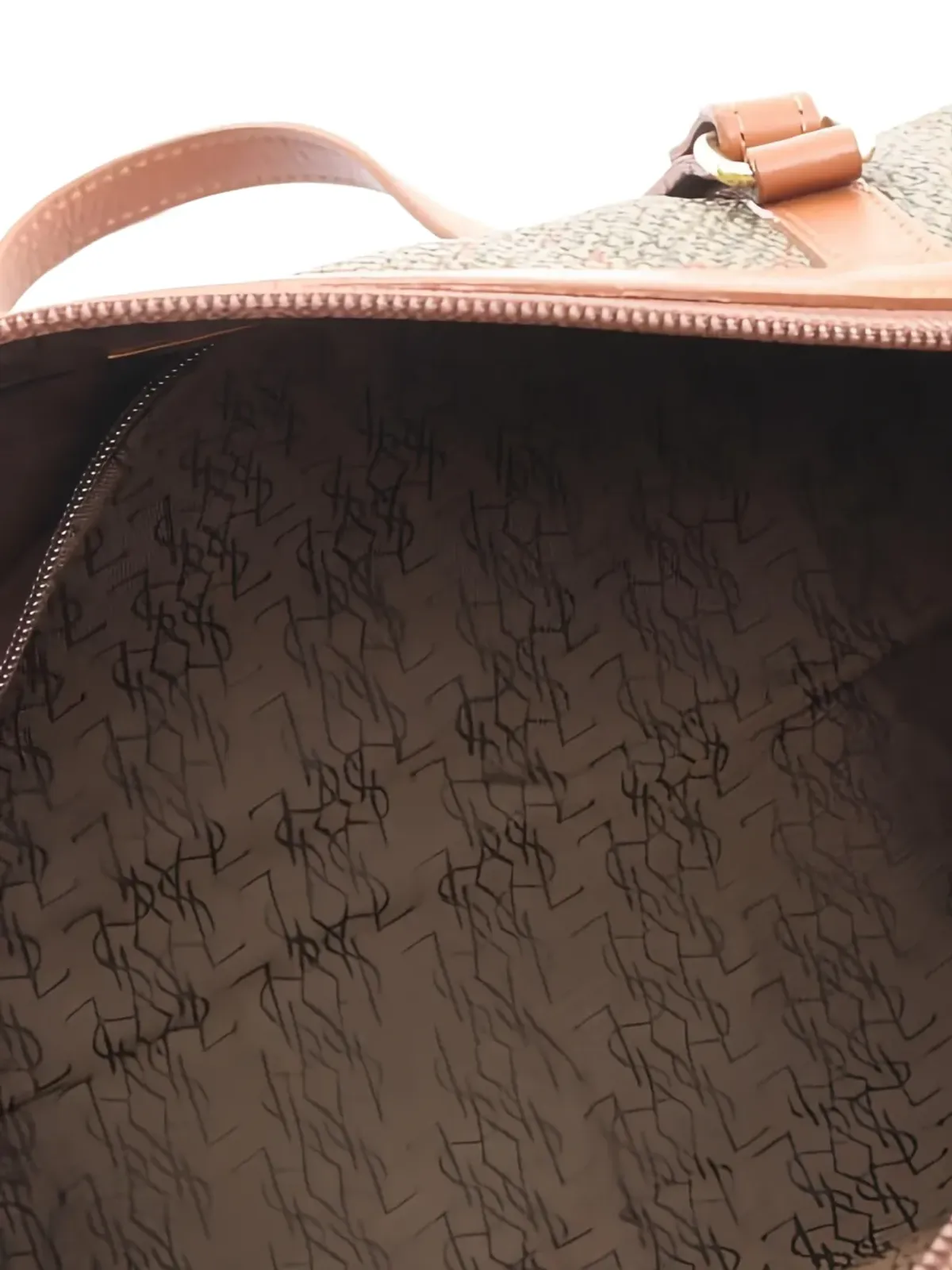 Saint Laurent Pre-Owned ロゴプレートショルダーバッグ - 画像3