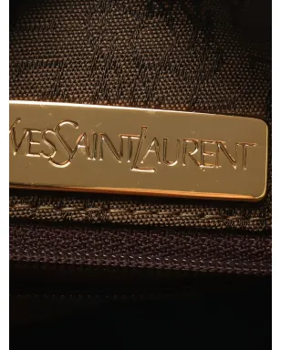 Saint Laurent Pre-Owned ロゴプレートショルダーバッグ - サムネイル4