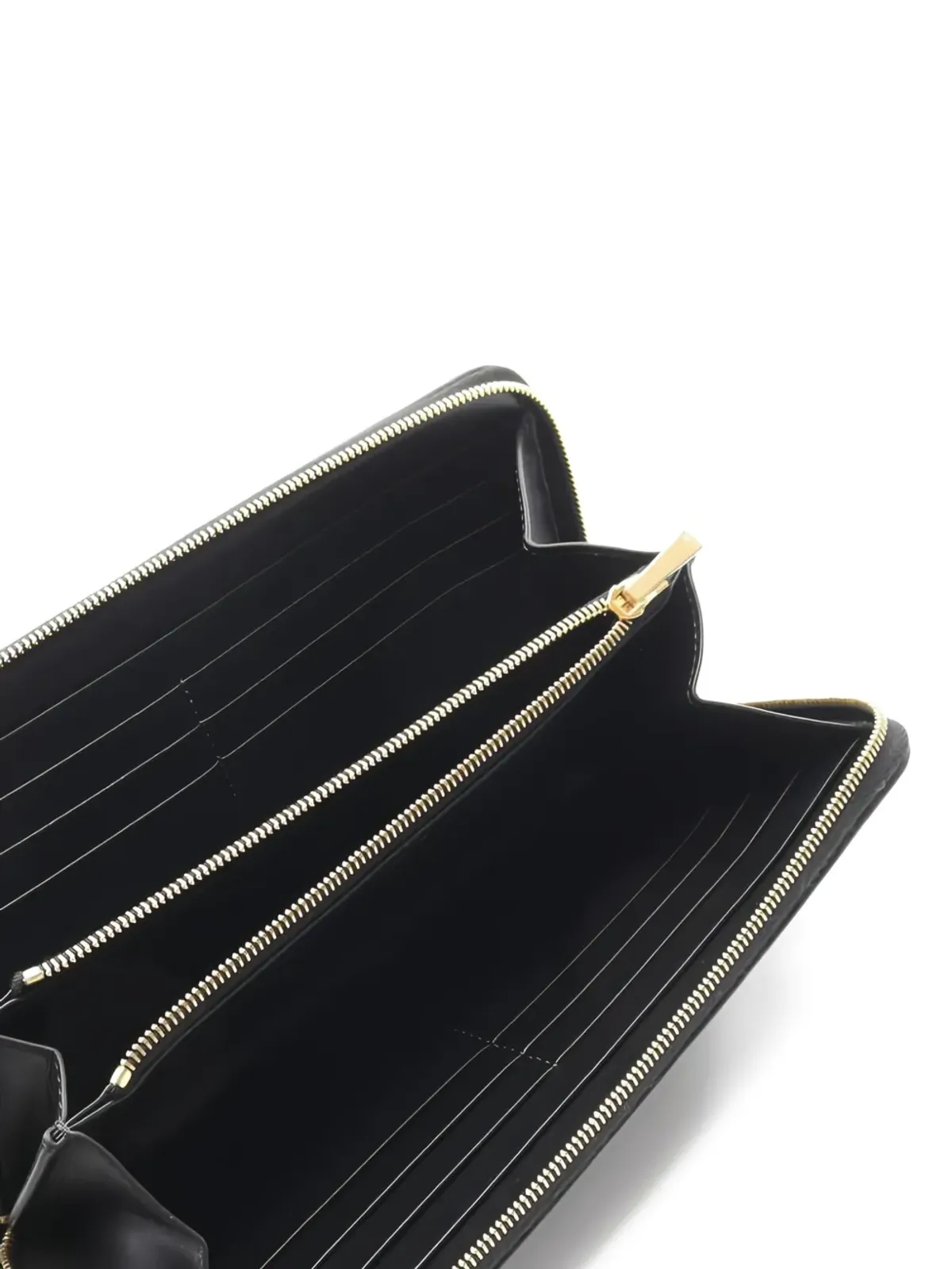 Celine Pre-Owned Triomphe ジップウォレット - ブラック - 画像5