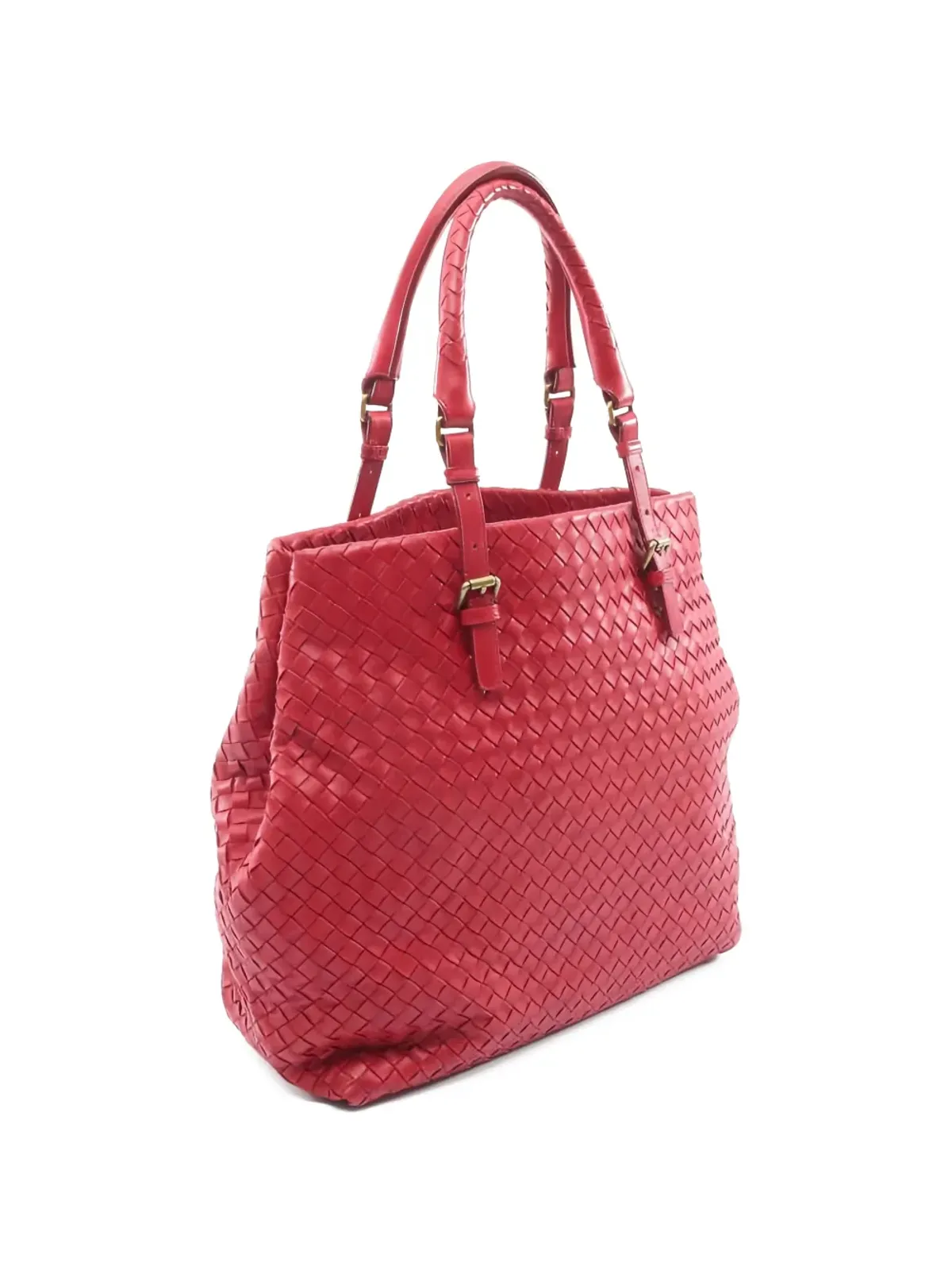 Bottega Veneta Pre-Owned 2000s Cesta トートバッグ レッド - 画像2