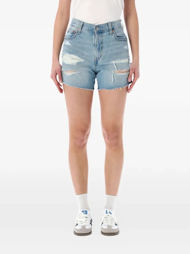 LEVI'S Levi's リブケージ ダメージ加工ショーツの商品画像