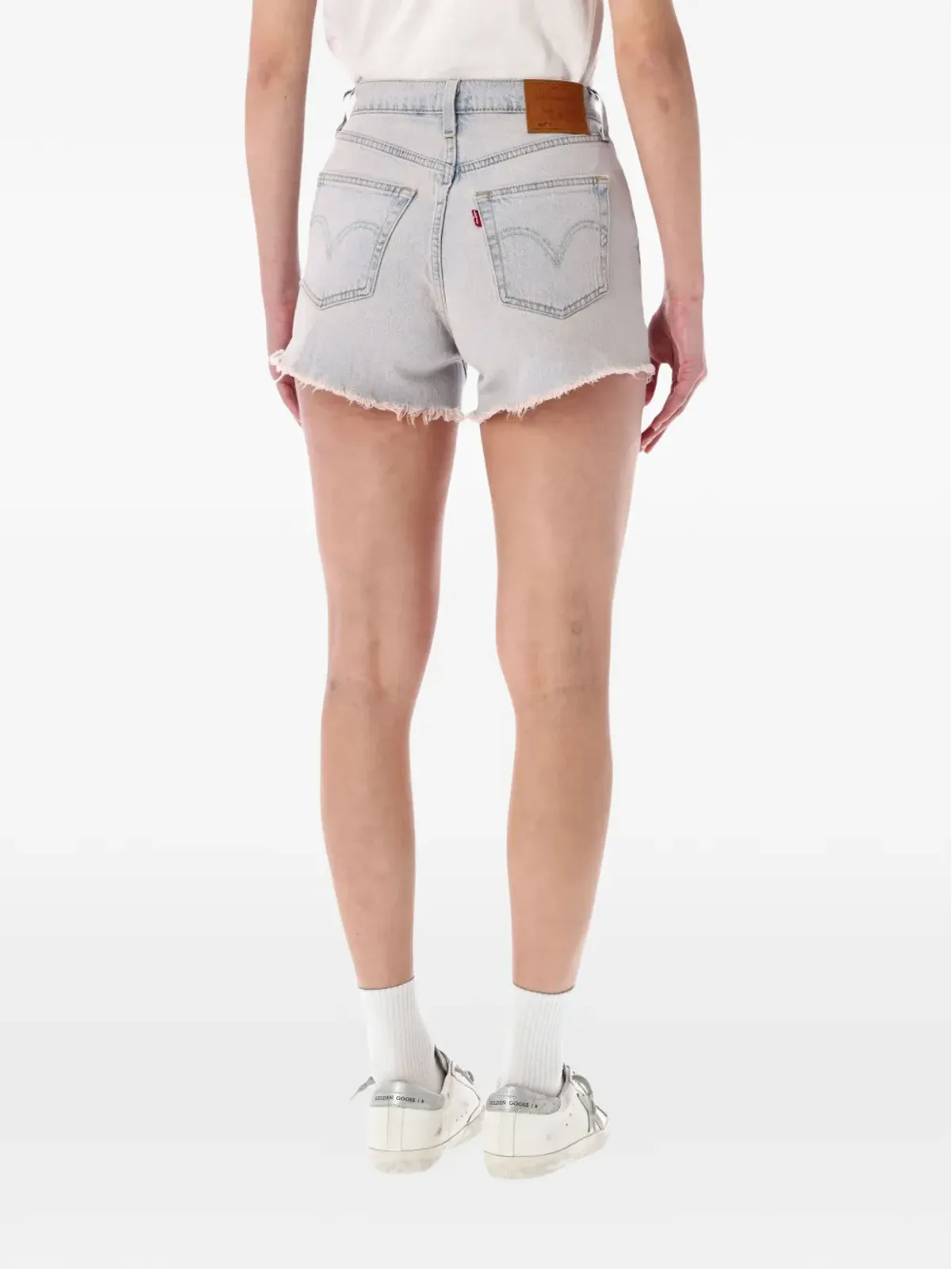 Levi's 501® Curve ほつれヘムショーツ - 画像2