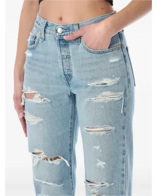 Levi's 501® '90s distressed jeans - ブルー - サムネイル3