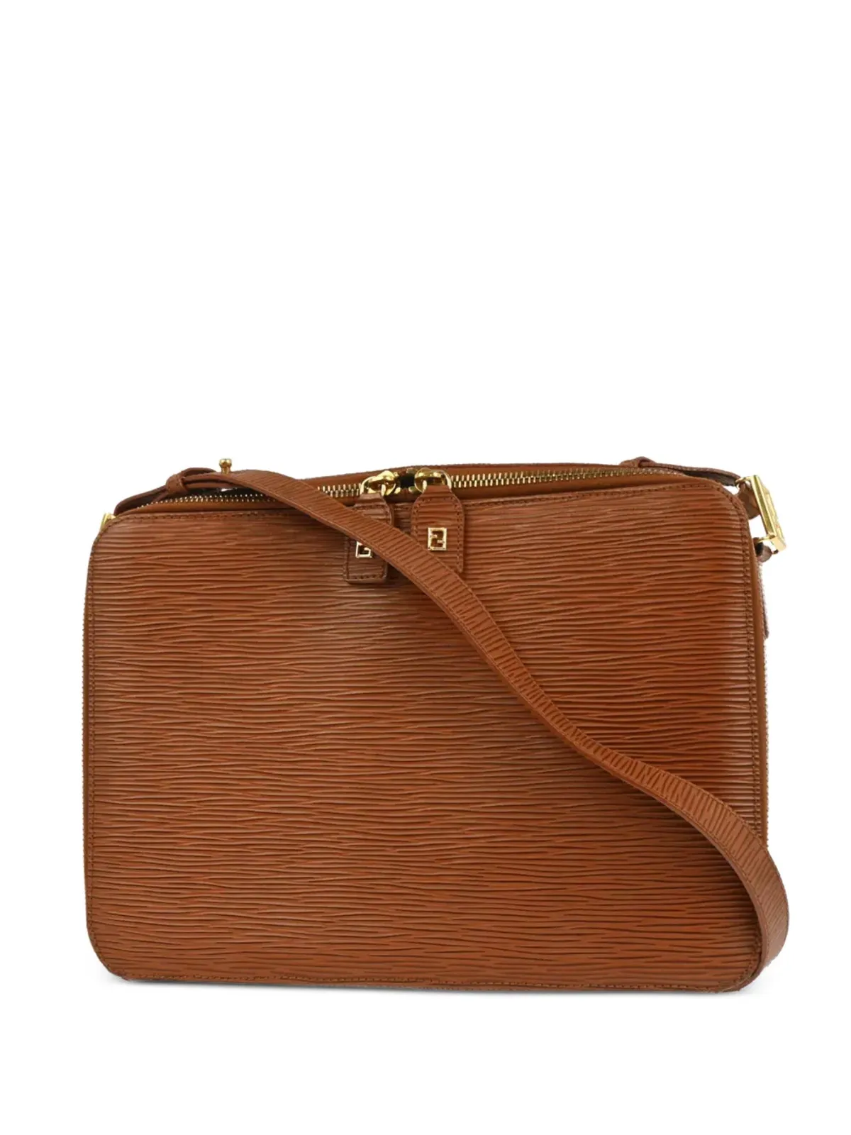 Fendi Pre-Owned レザーショルダーバッグ - 画像2
